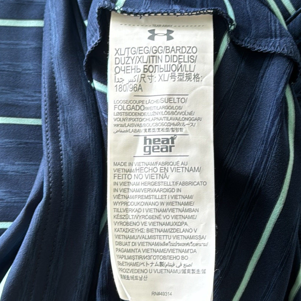 Under Armour NWT Golf Shirt Polo Sleepy Hollow Country Club Logo Fox X-Large - Picture 10 of 12